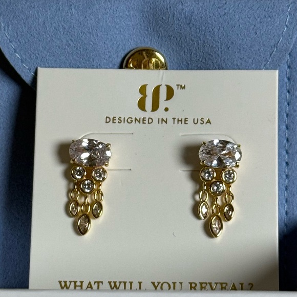 Bomb Party Sterling Club Vermeil 2026 Earrings “Iconic Impact” Brand New! - Picture 3 of 7